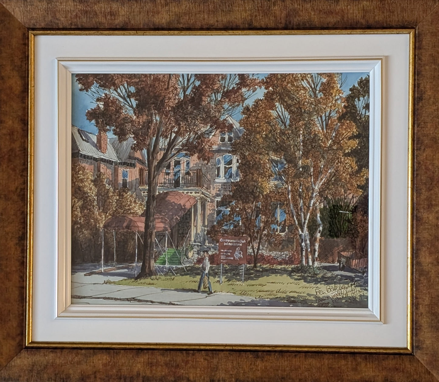 Ben Babelowsky Original Watercolour Painting by Renowned Ottawa Artist