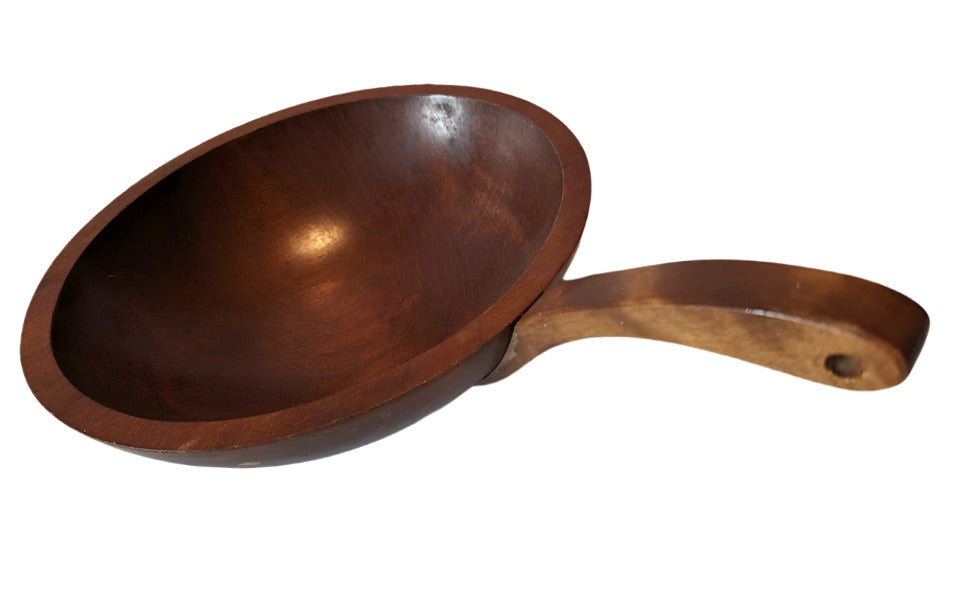 Baribocraft Canada Antique Maplewood Handled Serving Bowl