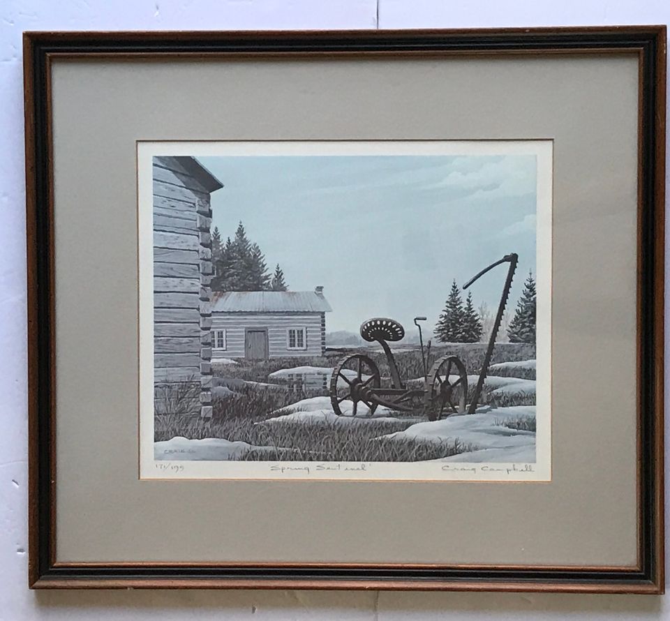 Craig Campbell, LTD ED Print, "Spring Sentinel"