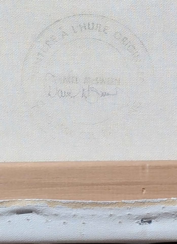 Daniel McSween Original Painting in Gallery Frame, Winter Landscape