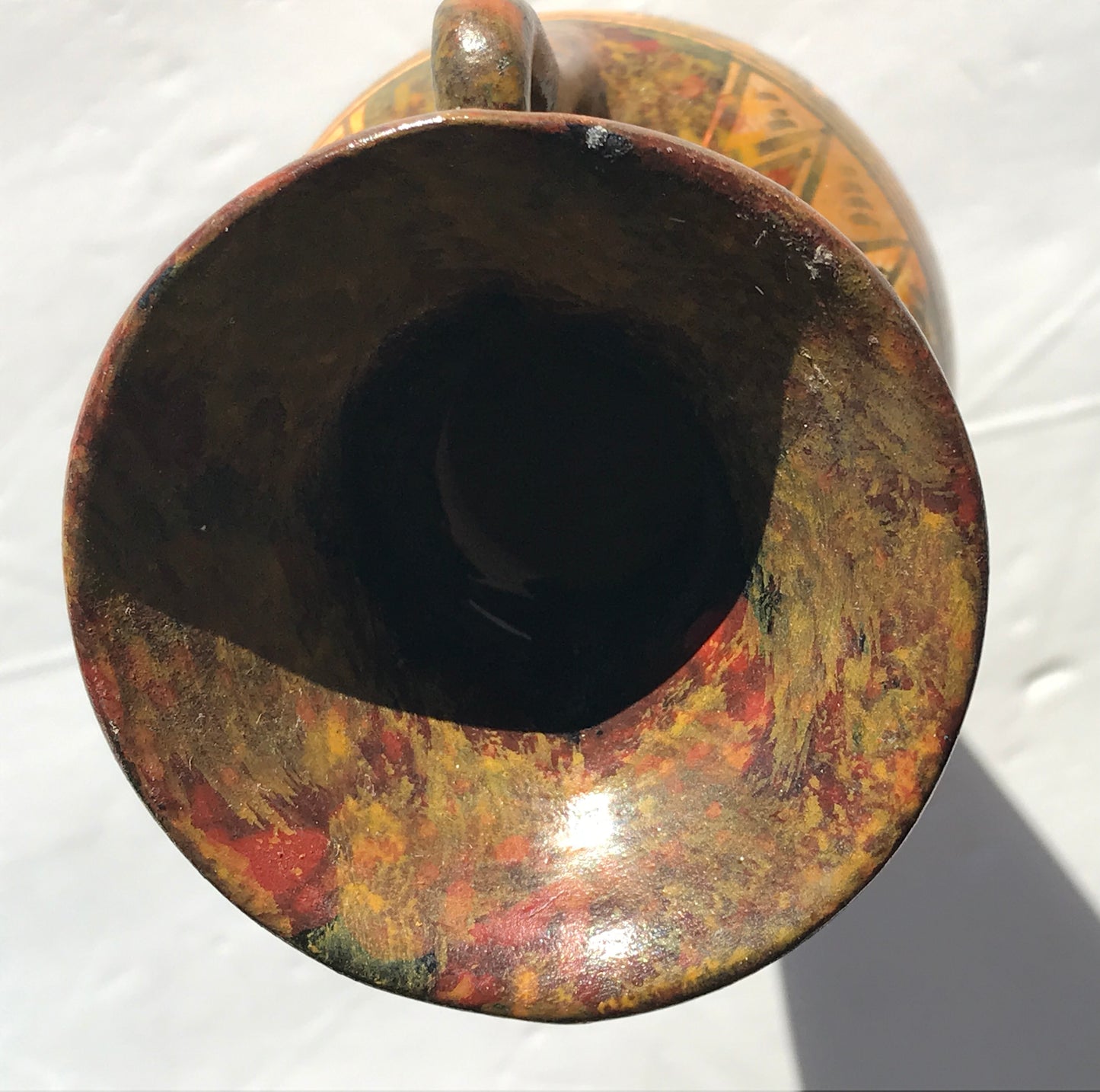 Vase - Hand Crafted 6", Signed on bottom