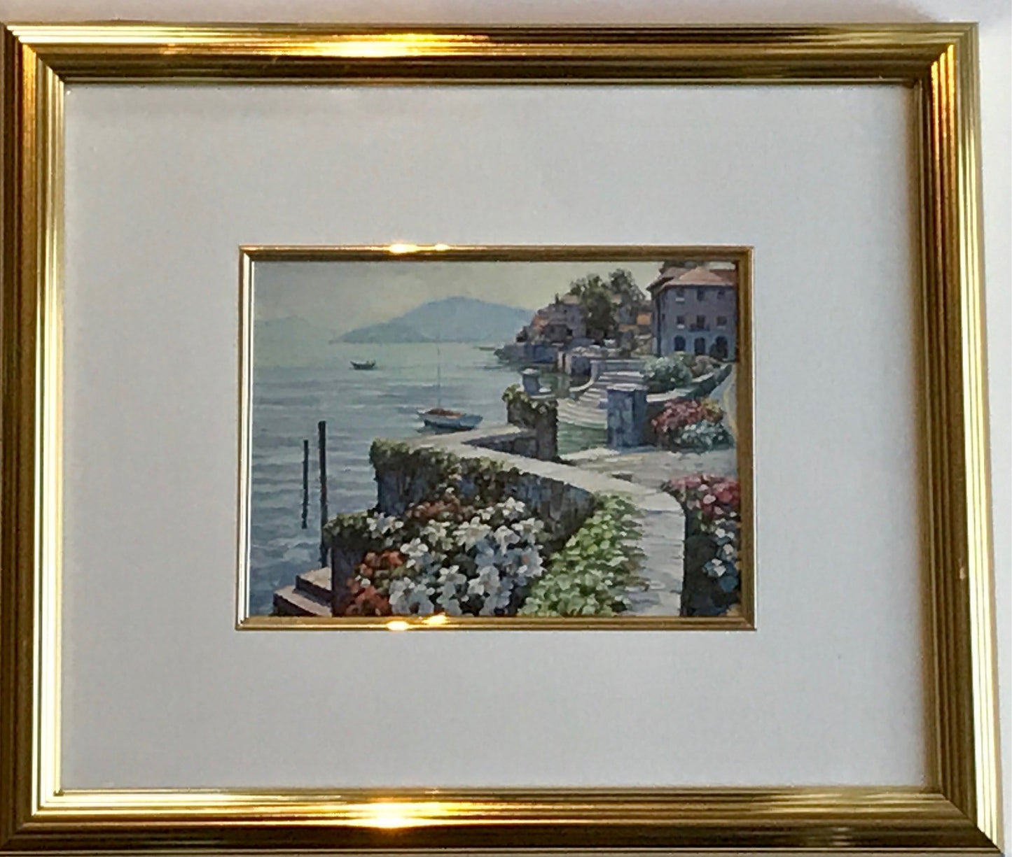 Howard Behrens, Framed Print" Il Lago Como"