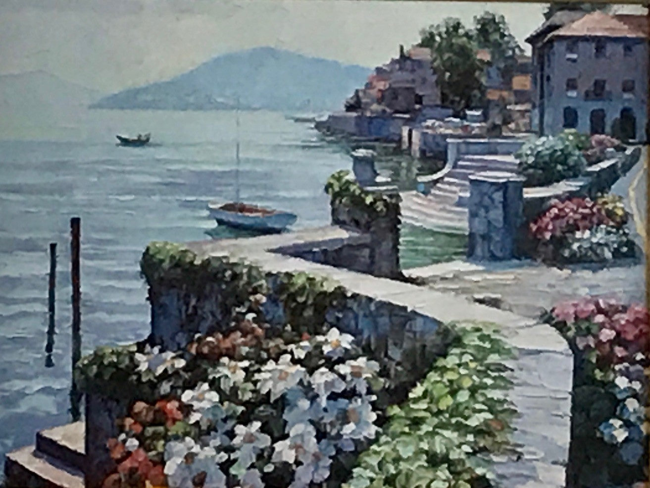 Howard Behrens, Framed Print" Il Lago Como"