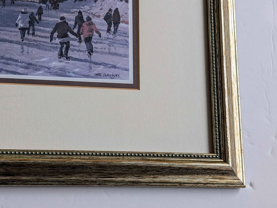 Inge Claussen Gallery Print "Dusk on the Canal" - VTG Canadian Art