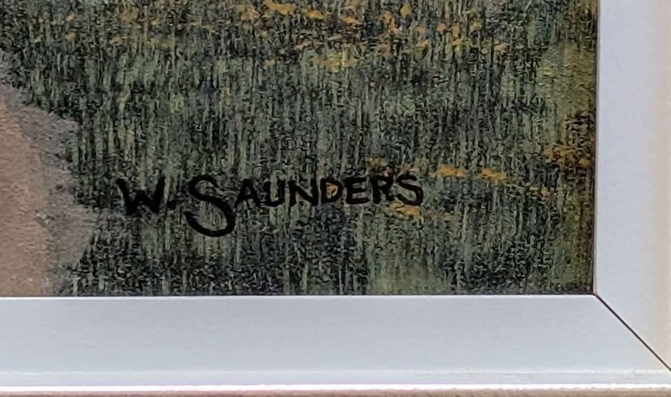 William (Bill) Saunders Original Oil Painting - Canadian Art