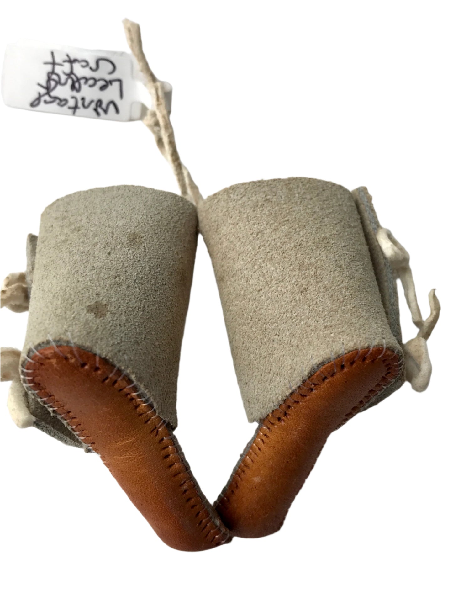 Vintage Handcrafted Tree Ornament of Moccasins