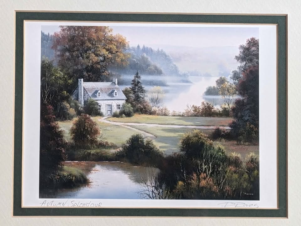 Dubravko Raos, Signed Decorative Art Print, "Autumn Splendour" - Quebec Art