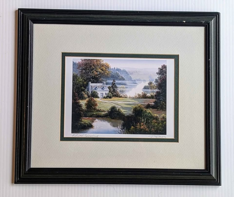 Dubravko Raos, Signed Decorative Art Print, "Autumn Splendour" - Quebec Art