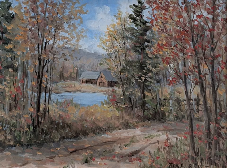 Rina Bryce, Original Landscape Oil Painting