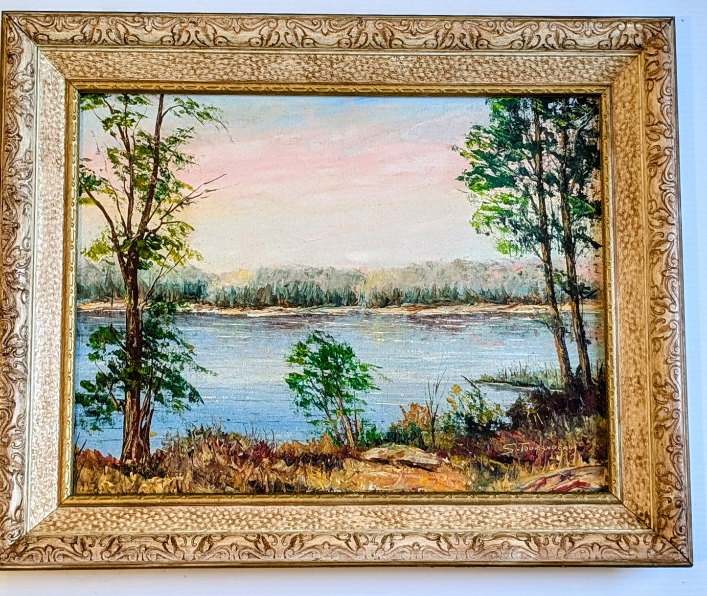 Landscape Painting by Ottawa Valley Artist, Stan Tourangeau (1917-1996)