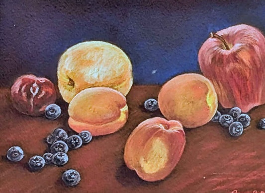 Sharron Pretty Pastel Painting, "The Summer Bounty I"