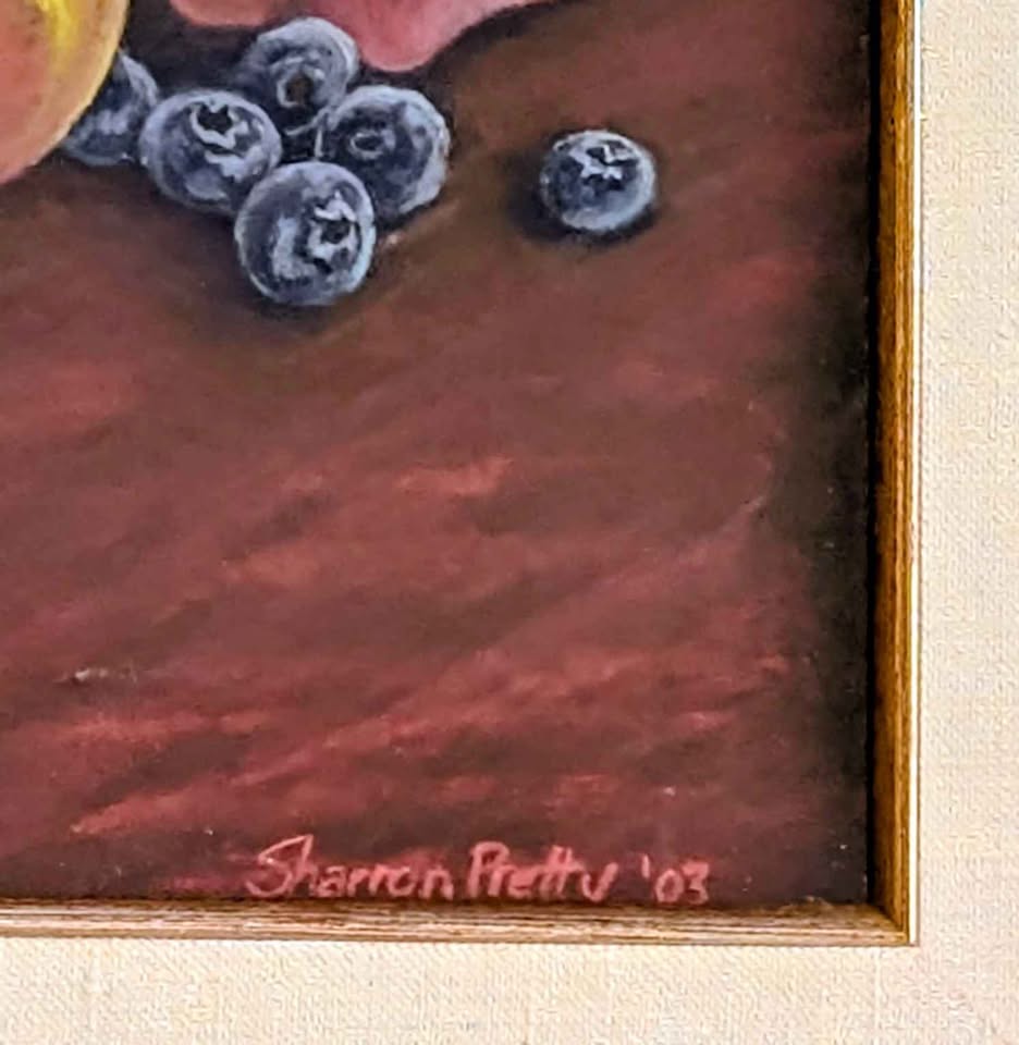Sharron Pretty Pastel Painting, "The Summer Bounty I"