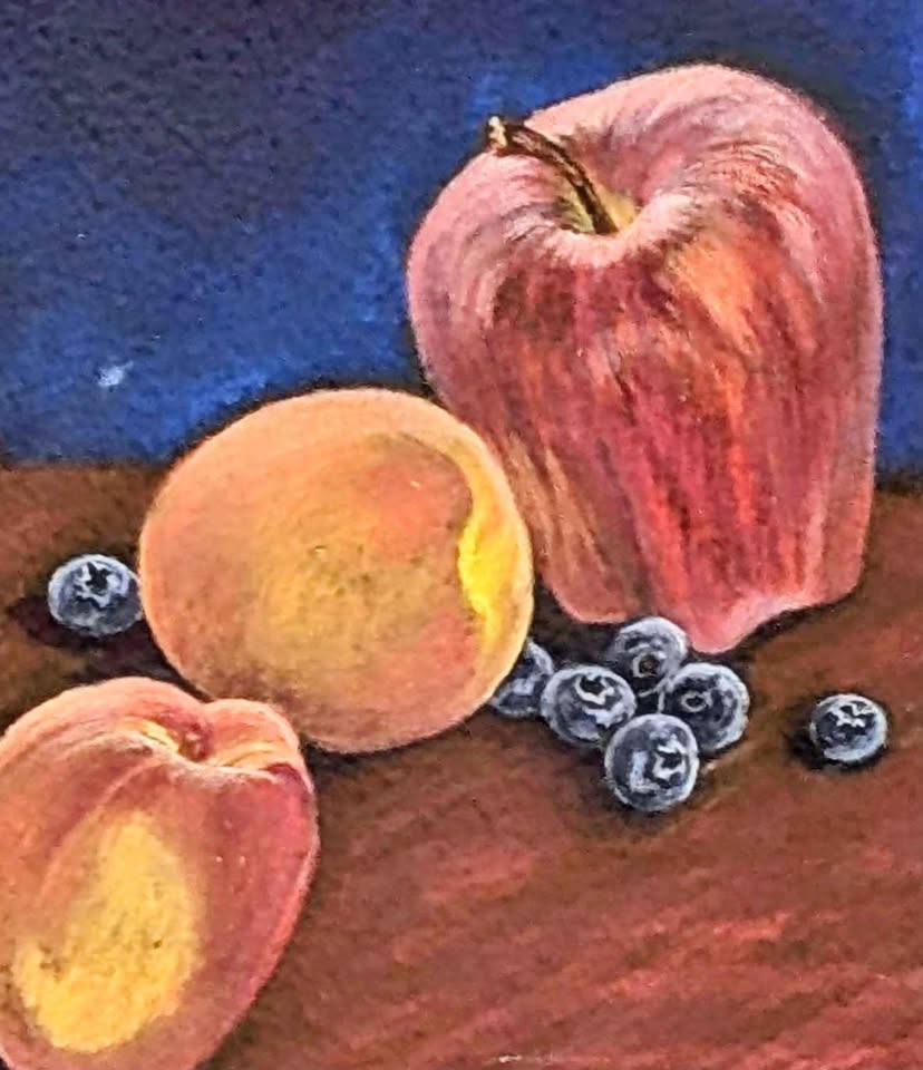 Sharron Pretty Pastel Painting, "The Summer Bounty I"