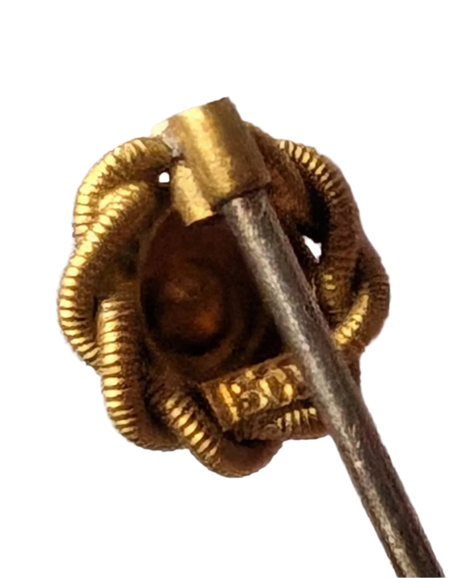 Rare Find! Antique Victorian Gold Stick Pin with Pearl