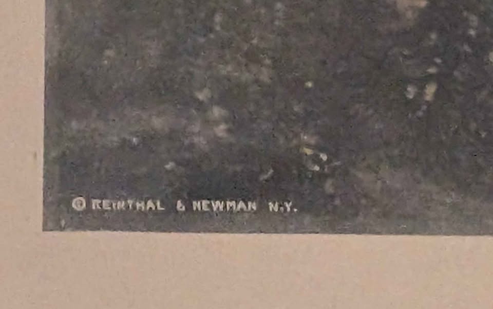 Antique French Art Print, “Dance of the Nymphs" by Jean-Baptiste-Camille Corot