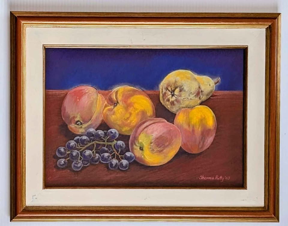 Sharron Pretty Pastel Painting, "The Summer Bounty II"
