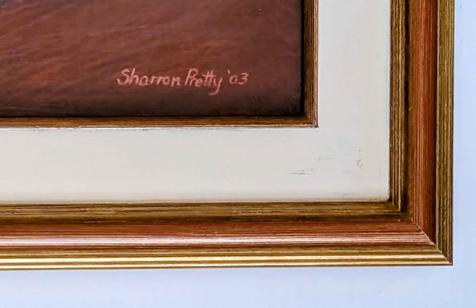 Sharron Pretty Pastel Painting, "The Summer Bounty II"