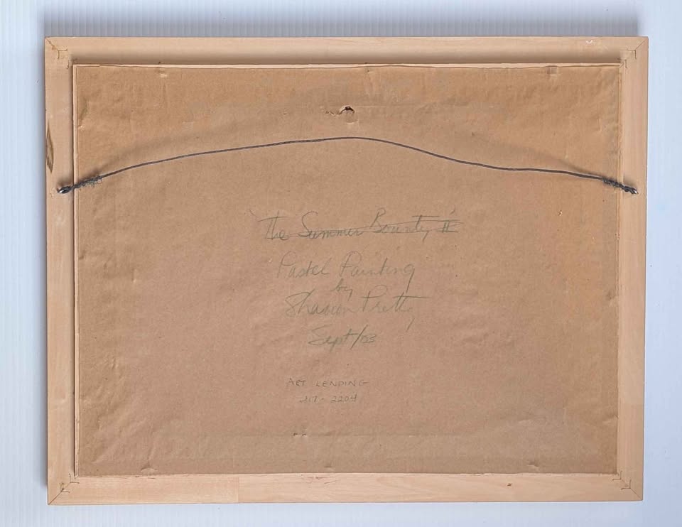 Sharron Pretty Pastel Painting, "The Summer Bounty II"