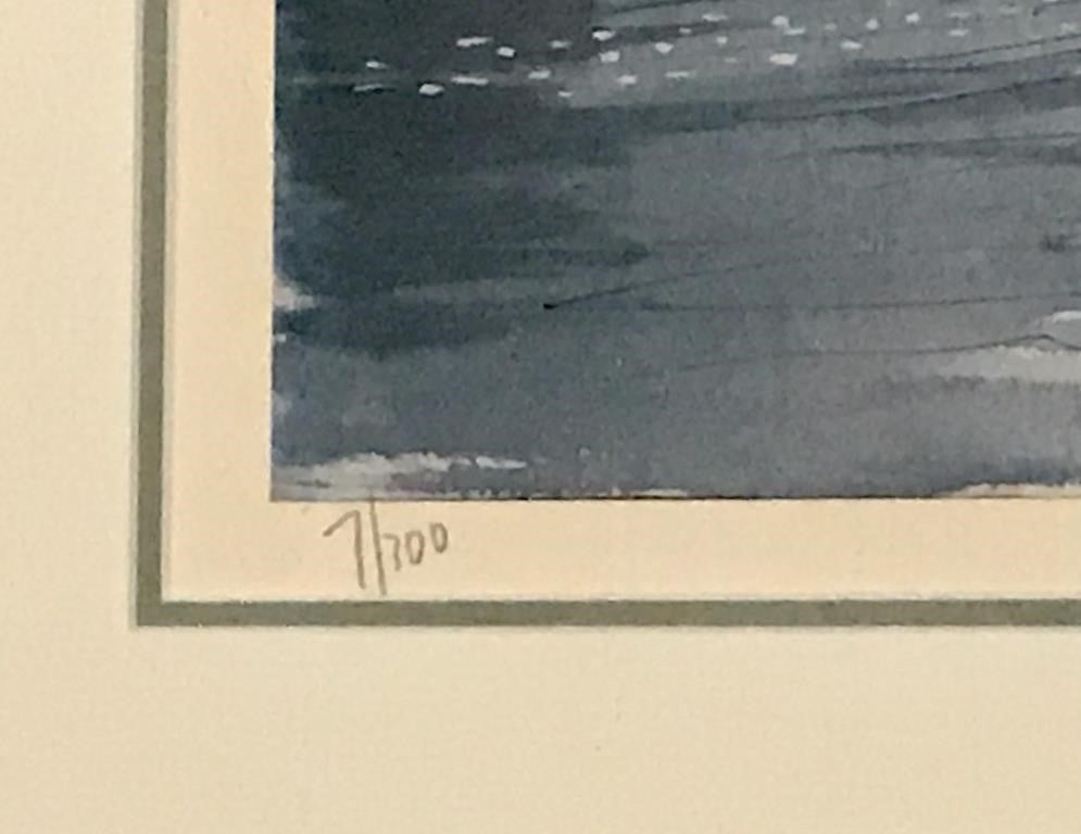 Ben Babelowsky Large Signed Ltd Ed Lithograph (33.5" x 29.5")