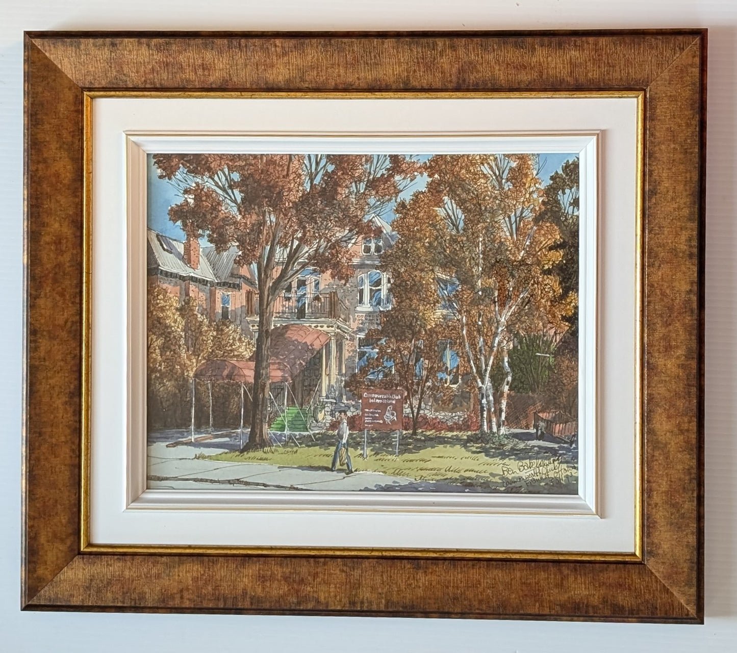 Ben Babelowsky Original Watercolour Painting by Renowned Ottawa Artist