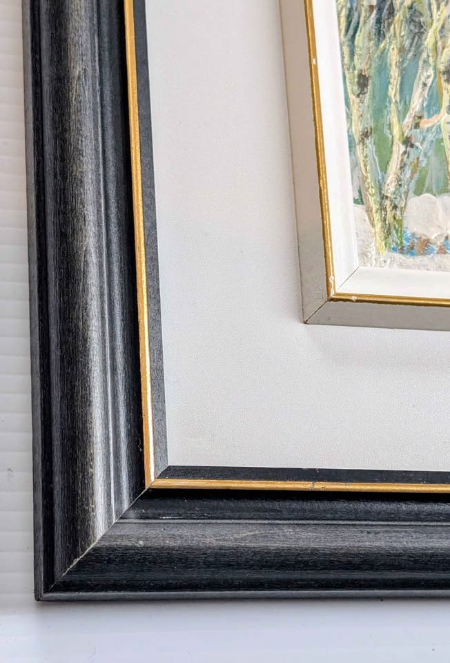 Sydney Berne Oil Painting of Skaters on Echo Lake  - Canadian Art