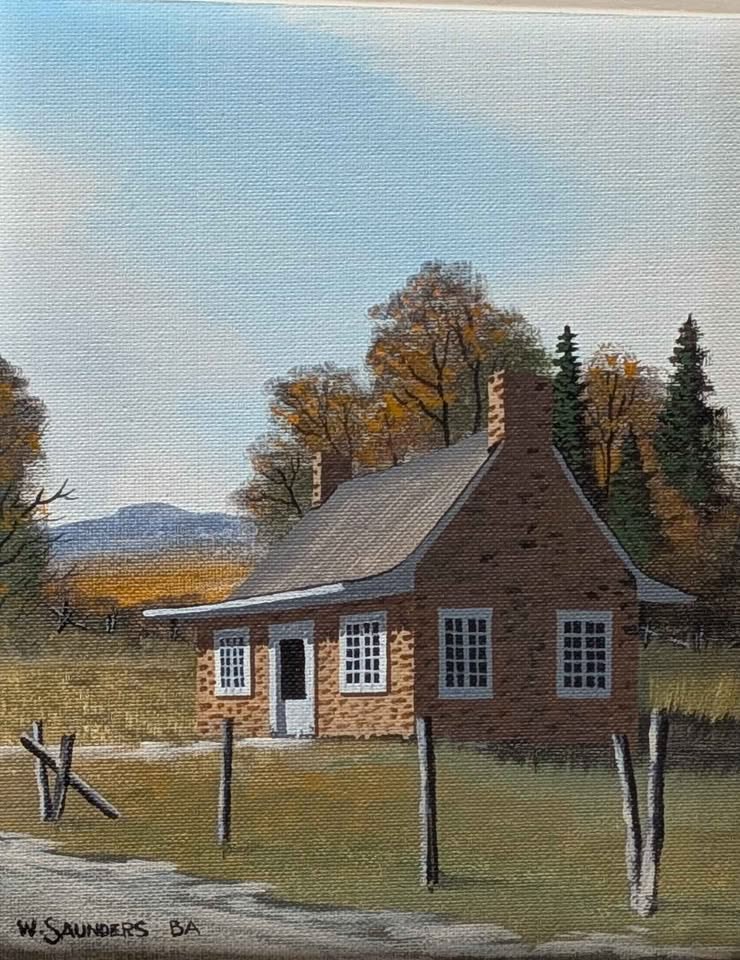 Bill (William) Saunders Original Autumn Painting - Canadian Art