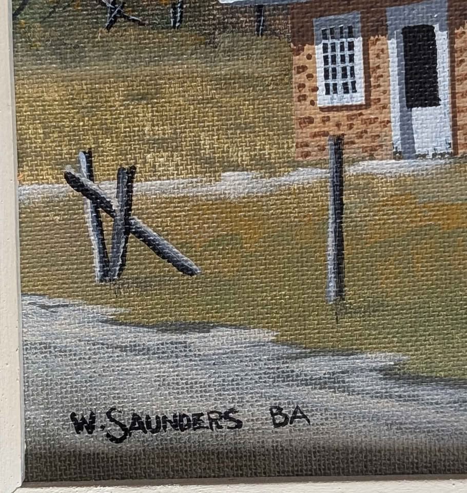 Bill (William) Saunders Original Autumn Painting - Canadian Art