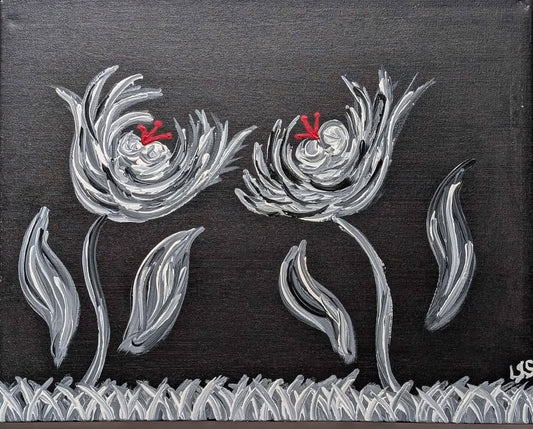 Signed Original Painting on Canvas; Unframed 12" x 16"