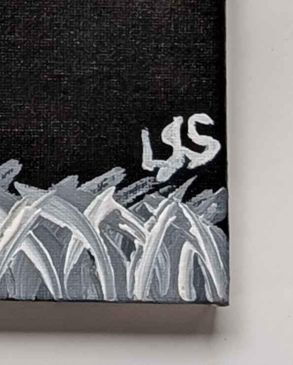 Signed Original Painting on Canvas; Unframed 12" x 16"