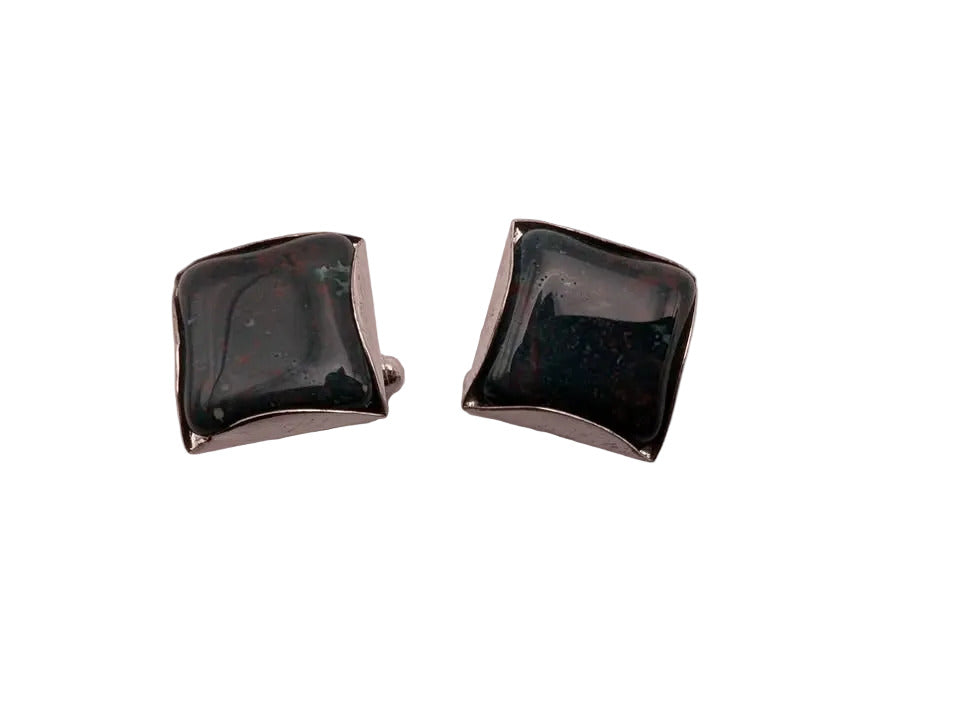 VTG Pair of Bloodstone Cufflinks