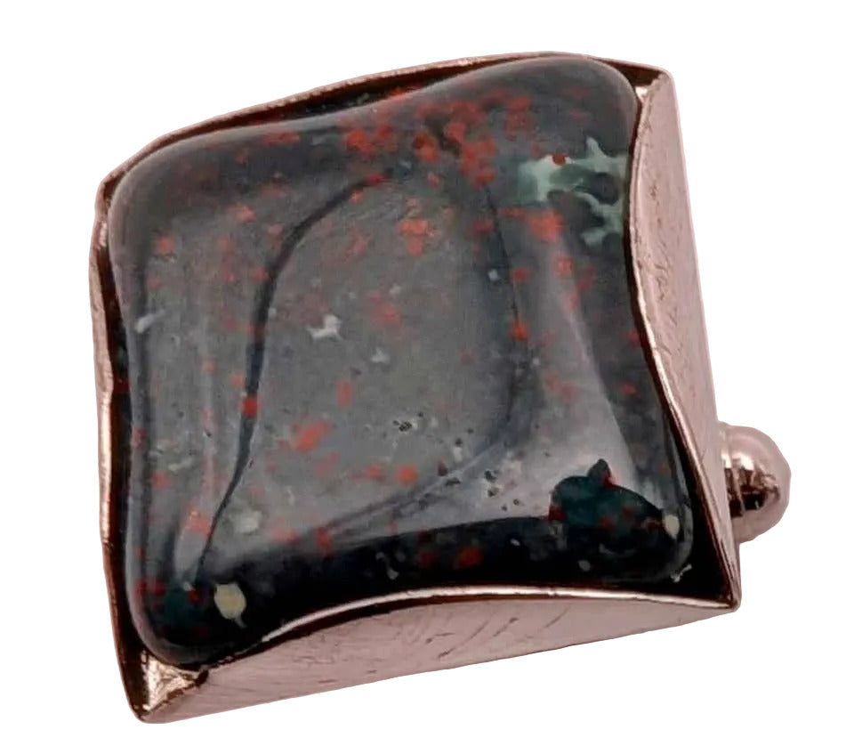 VTG Pair of Bloodstone Cufflinks