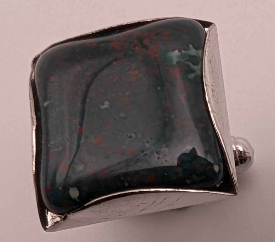 VTG Pair of Bloodstone Cufflinks