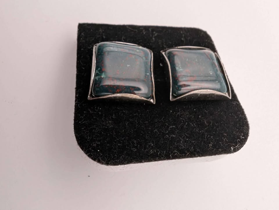VTG Pair of Bloodstone Cufflinks