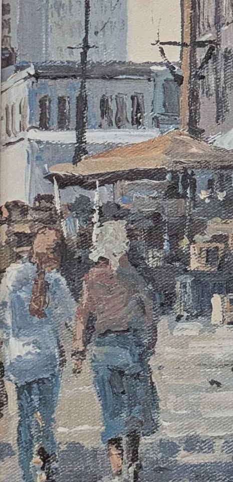 Inge Claussen 8x10 Art Print of Byward Market, "Spring Morning"