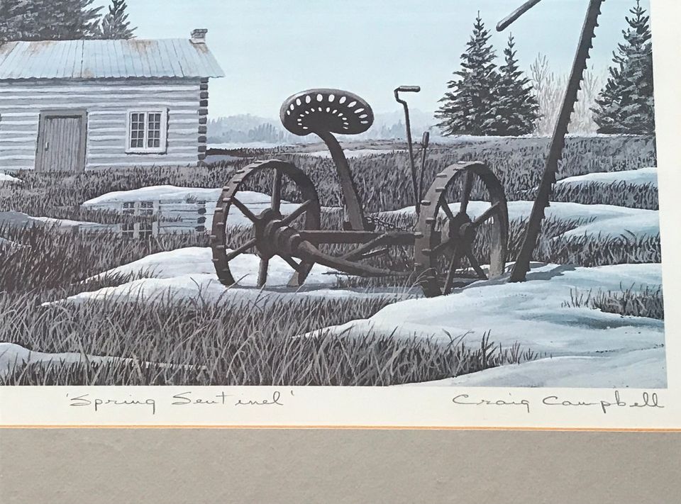Craig Campbell, LTD ED Print, "Spring Sentinel"