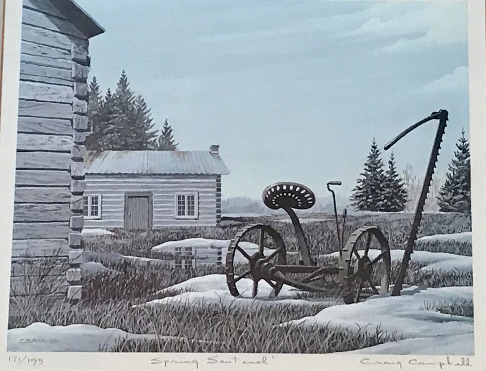 Craig Campbell, LTD ED Print, "Spring Sentinel"