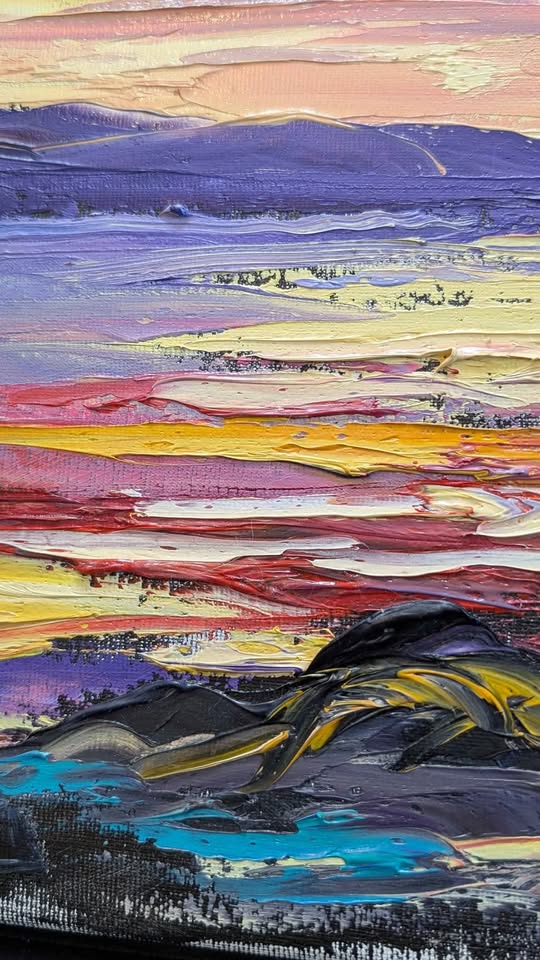 Guy Roy, Colourful Oil Painting - Quebecois /Canadian Art