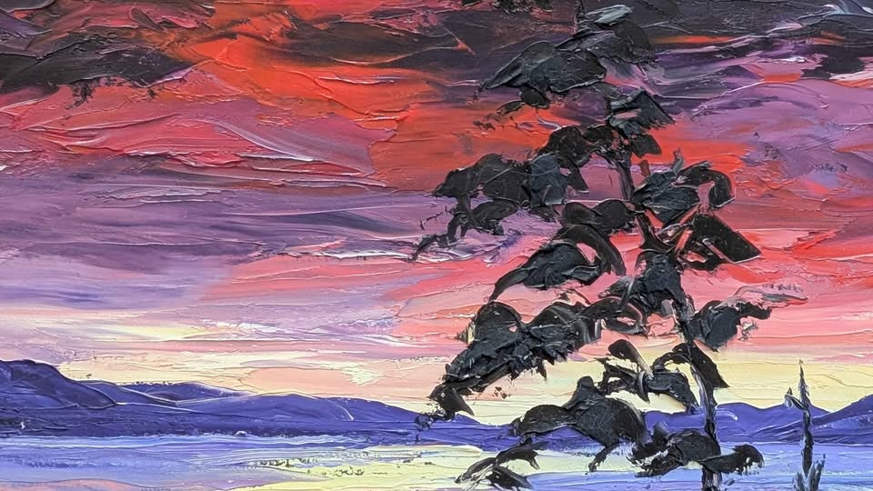 Guy Roy, Colourful Oil Painting - Quebecois /Canadian Art