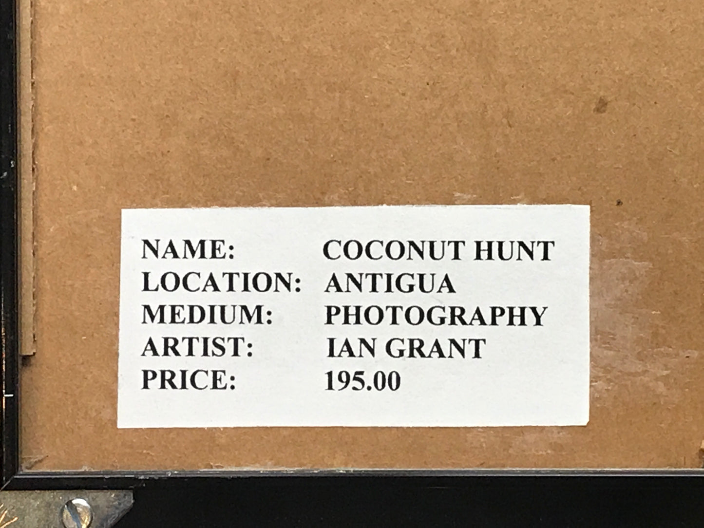 Ian Grant, Framed Limited Edition Photograph