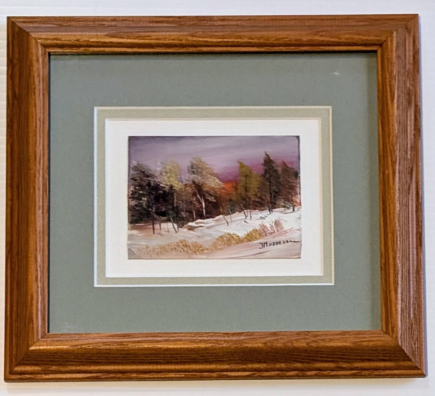Joanne Modderman, Collectable Miniature Oil Painting