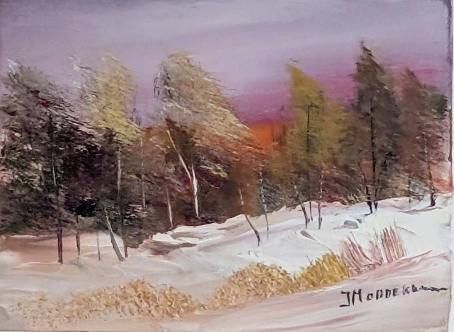 Joanne Modderman, Collectable Miniature Oil Painting