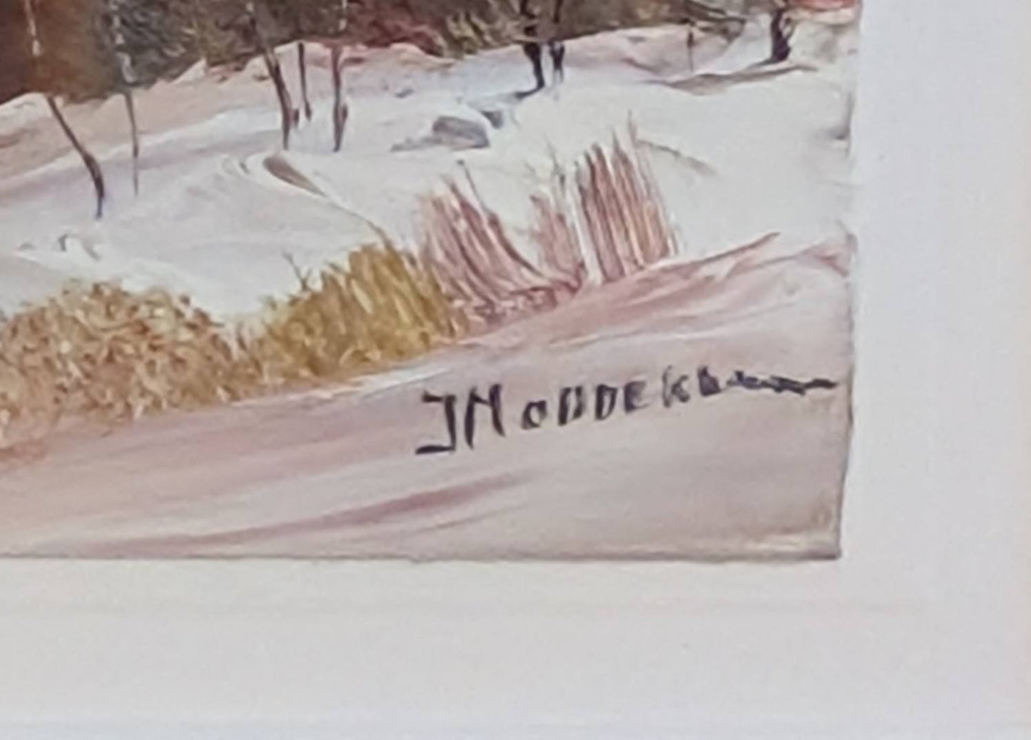 Joanne Modderman, Collectable Miniature Oil Painting
