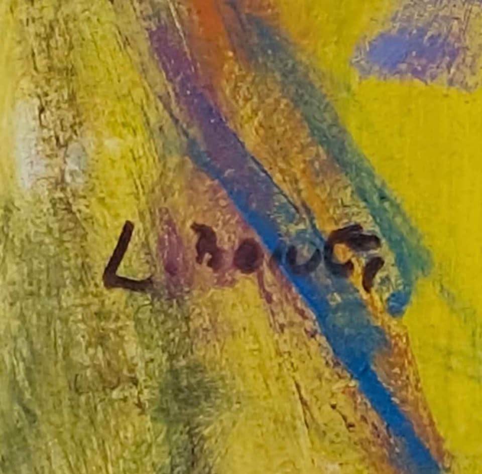 Laurent Bonet, Original Oil Painting of Bright Female Study - Quebecois Artist