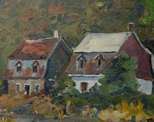 Maurice LeBon, Original Oil Painting - Quebecois/Canadian Art