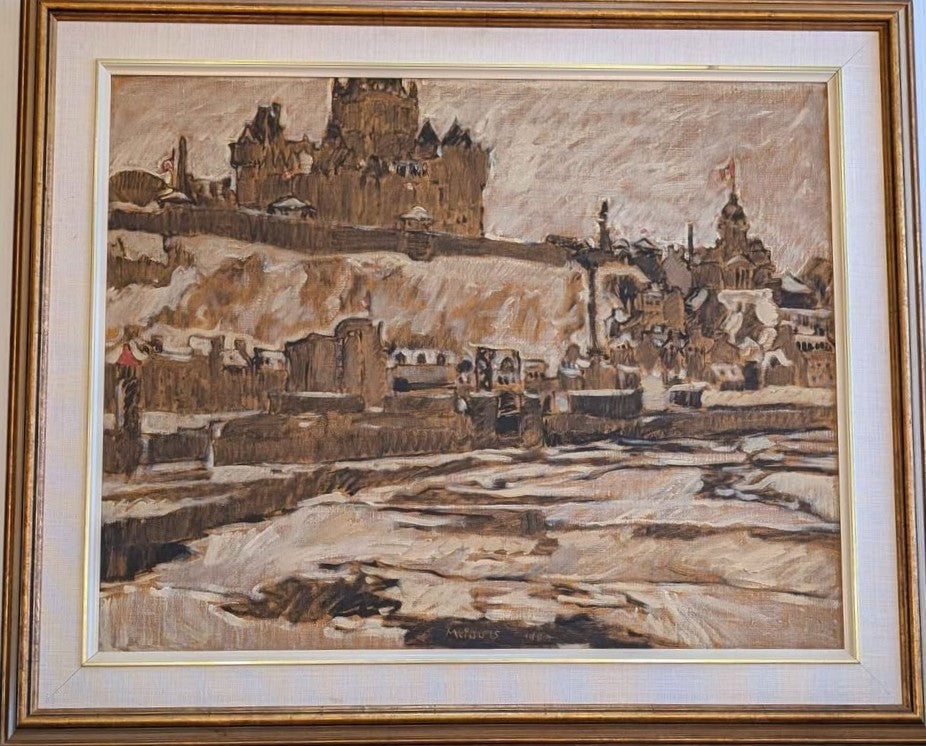 Robert F.M. McInnis Oil Painting