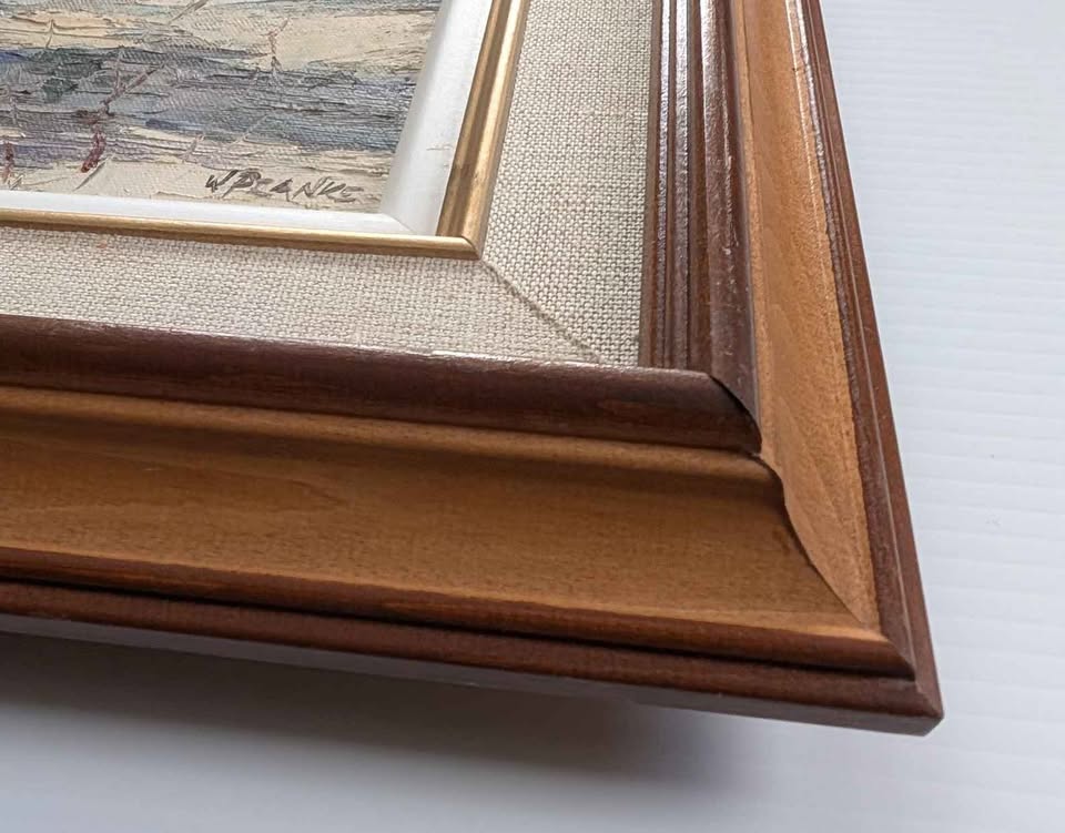 Walter Pranke, Original Oil Painting of Winter Landscape - Canadian Art