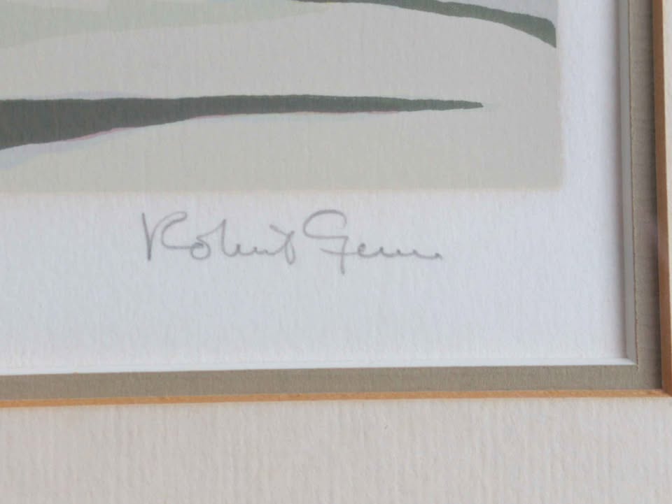 Robert Genn, "Creek" Signed Serigraph #1/34