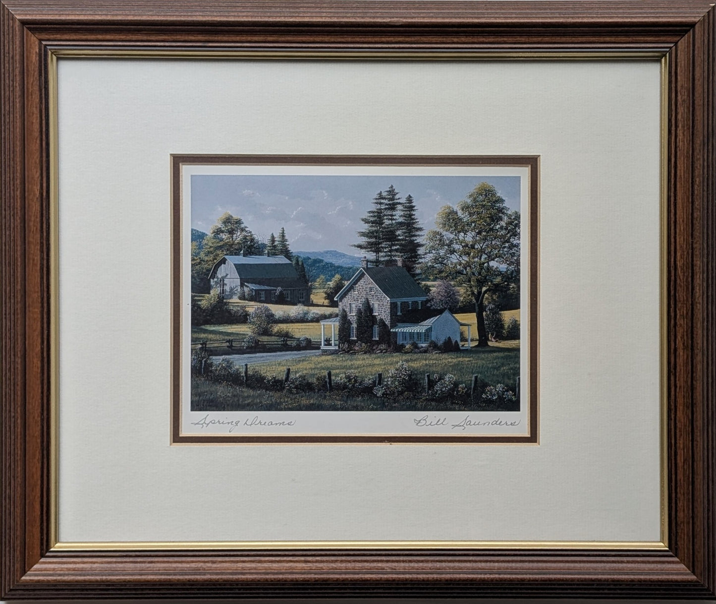 William (Bill) Saunders, 2 Art Prints in Koyman Gallery Frames - Canadian Art