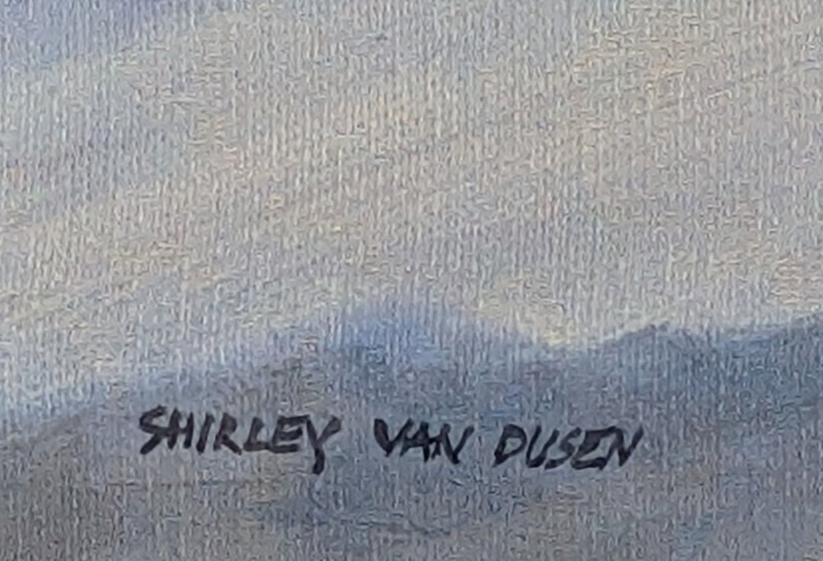 Shirley Van Dusen Original Painting of Parliament Hill - Canadian Art