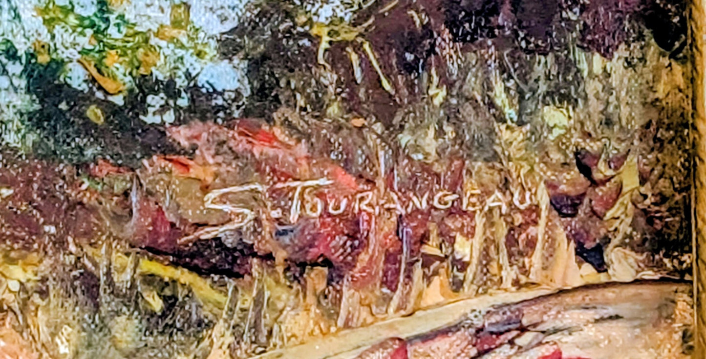 Landscape Painting by Ottawa Valley Artist, Stan Tourangeau (1917-1996)